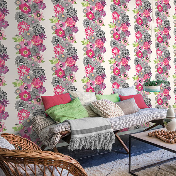 Galerie Wallpaper Product code: VP2003R - Boho Chic Wallpaper Collection -   