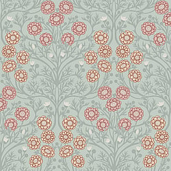 Galerie Wallcoverings Product Code 14017 - Ekbacka Wallpaper Collection - Light Green Colours - Bellis Design