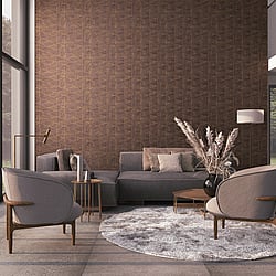 Galerie Wallcoverings Product Code 33361 - The Woods And Wicker Wallpaper Collection - Brown Colours - Graphic Design