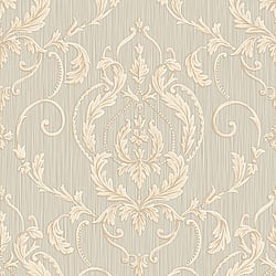 Galerie Wallcoverings Product Code 47521 - Ornamenta 2 Wallpaper Collection - Beige Gold Colours - Ornamenta Damask Design