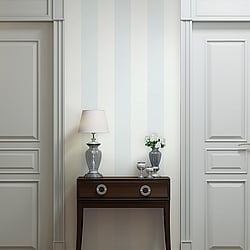 Galerie Wallcoverings Product Code 47635 - Heritage Wallpaper Collection - blue Colours - Even Stripe Design