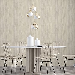 Galerie Wallcoverings Product Code 65035 - Feel Wallpaper Collection - Beige Cream Brown Orange Colours - Wooden Design