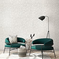 Galerie Wallcoverings Product Code 81268 - Feel Wallpaper Collection - Cream Silver Grey Colours - Alpine Reptile Design