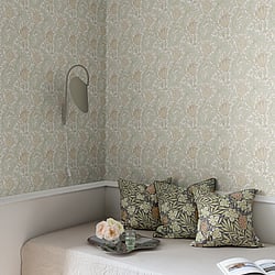 Galerie Wallcoverings Product Code 82002 - Hidden Treasures Wallpaper Collection - Yellow  Colours - Anemone Design