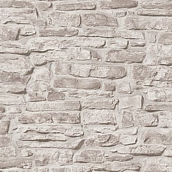 Galerie Wallcoverings Product Code BB51126 - The Bricks And More Wallpaper Collection - Beige Colours - Stone Symphony Motif Design