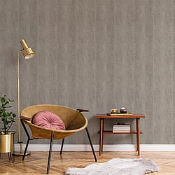 Galerie Wallcoverings Product Code BL22704 - Botanica Wallpaper Collection - Taupe Colours - Small Weave Plain Design