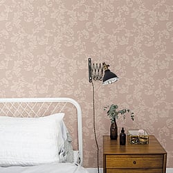 Galerie Wallcoverings Product Code DWP0250-04 - Emporium Wallpaper Collection - Pink Colours - Acanthus trail Design