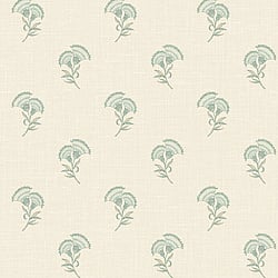 Galerie Wallcoverings Product Code FC60808 - French Country Wallpaper Collection - Oasis Blue Colours -  Lotus Design