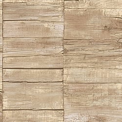 Galerie Wallcoverings Product Code G45340 - Grunge Wallpaper Collection - Beige Brown Colours - Wood Design