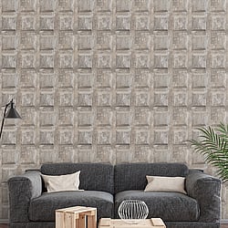 Galerie Wallcoverings Product Code G56563 - Nostalgie Wallpaper Collection - Beige Colours - Door Design