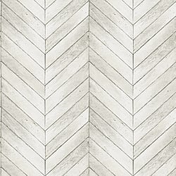 Galerie Wallcoverings Product Code G68000 - Natural FX 2 Wallpaper Collection - Cream Colours - Chevron Wood Design