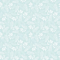 Galerie Wallcoverings Product Code G78383 - Tiny Tots 2 Wallpaper Collection - Turquoise Colours - Koala Leaf Design