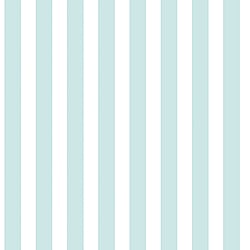 Galerie Wallcoverings Product Code G78406 - Tiny Tots 2 Wallpaper Collection - Turquoise Colours - Regency Stripe Design