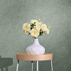 Galerie Wallcoverings Product Code HZ62033 - Horizon Wallpaper Collection - Green Colours - Textured Plain Design