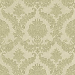 Galerie Wallcoverings Product Code IS33335 - Italian Silks And Damasks Wallpaper Collection - Green Colours - Damasco Imperiale Design