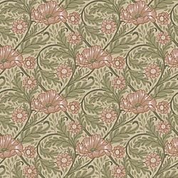 Galerie Wallcoverings Product Code S13115 - Sommarang Wallpaper Collection - Green Colours - Garden Floral Design