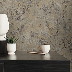 Galerie Wallcoverings Product Code WH30123 - Welcome Home Wallpaper Collection - Beige Colours - Rustic Blossom Design