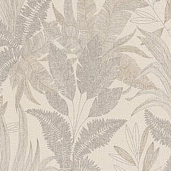 Galerie Wallcoverings Product Code WH30148 - Welcome Home Wallpaper Collection - Beige Colours - Botanical Leaves Design