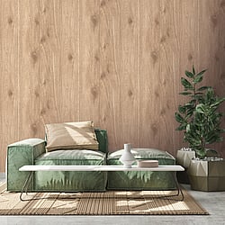 Galerie Wallcoverings Product Code WW22219 - The Woods And Wicker Wallpaper Collection - Beige Brown Colours - Forest Wood Effect Motif Design