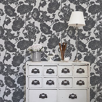 Galerie Wallcoverings Product Code 14025 - Ekbacka Wallpaper Collection - Monochrome Colours -  