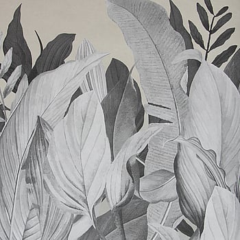 Galerie Wallcoverings Product Code 18000 - Tropical Wallpaper Collection - Almond Colours -  