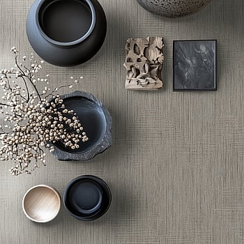 Galerie Wallcoverings Product Code 27612 - Cerra Wallpaper Collection - Dark Linen Colours -  
