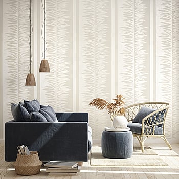 Galerie Wallcoverings Product Code 30021 - Slow Living Wallpaper Collection - Linen White Colours -  