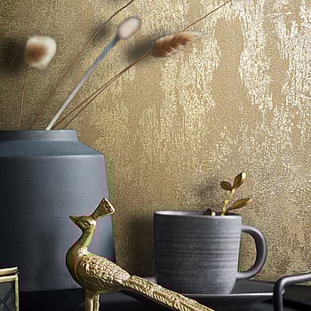 Galerie Wallcoverings Product Code 34280 - New Textures Wallpaper Collection - Gold Colours -  
