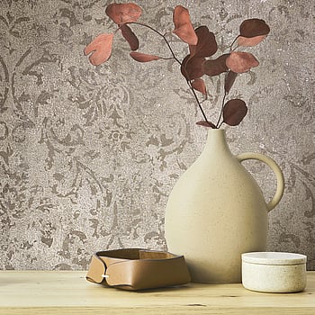 Galerie Wallcoverings Product Code 34293 - The New Design Book Wallpaper Collection - Dusky Pink Colours -  