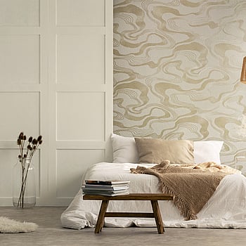 Galerie Wallcoverings Product Code 34535 - The New Design Book Wallpaper Collection - Beige Colours -  