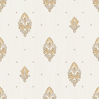 Galerie Wallcoverings Product Code 42513 - Opulence Wallpaper Collection - Gold Cream Colours -  