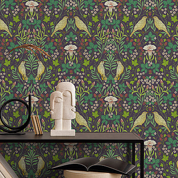 Galerie Wallcoverings Product Code 47621 - Ornamenta 2 Wallpaper Collection - black Colours -  