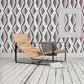 Galerie Wallcoverings Product Code 51183813 - Skandinavia 2 Wallpaper Collection - Purple Blue Black Colours -  