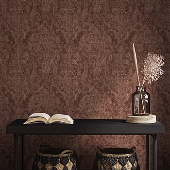 Galerie Wallcoverings Product Code 81429 - Cerra Wallpaper Collection - Red Colours -  