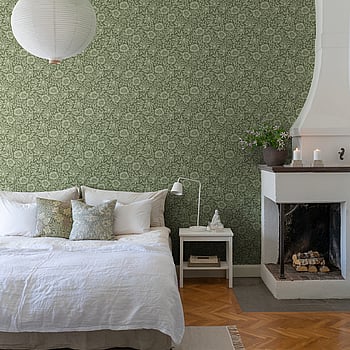 Galerie Wallcoverings Product Code 82042 - Hidden Treasures Wallpaper Collection - Dark green Colours -  