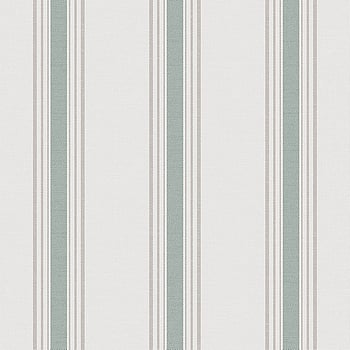 Galerie Wallcoverings Product Code 9810-4 - Essential Stripes Wallpaper Collection - Green Colours -  