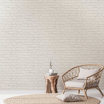 Galerie Wallcoverings Product Code BB51101 - Bricks And More Wallpaper Collection - Grey White Colours -  