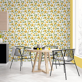 Galerie Wallcoverings Product Code G45458 - Just Kitchens Wallpaper Collection - Yellow Green White Colours -  
