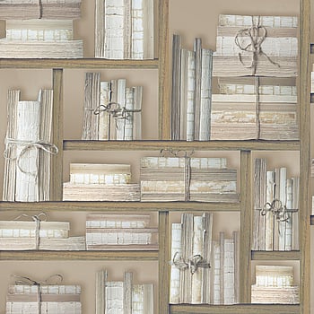 Galerie Wallcoverings Product Code G56154 - Nostalgie Wallpaper Collection - Brown Colours -  