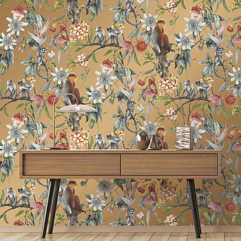 Galerie Wallcoverings Product Code G67958 - Organic Textures Wallpaper Collection - Gold Yellow Colours -  
