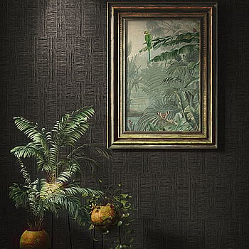 Galerie Wallcoverings Product Code HV41046 - Havana Wallpaper Collection - Metallic Black Colours -  