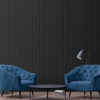 Galerie Wallcoverings Product Code NS24916 - Simply Silks 3 Wallpaper Collection - Black Colours -  