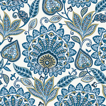 Galerie Wallcoverings Product Code TJ41002 - Mulberry Tree Wallpaper Collection - Blue Colours -  
